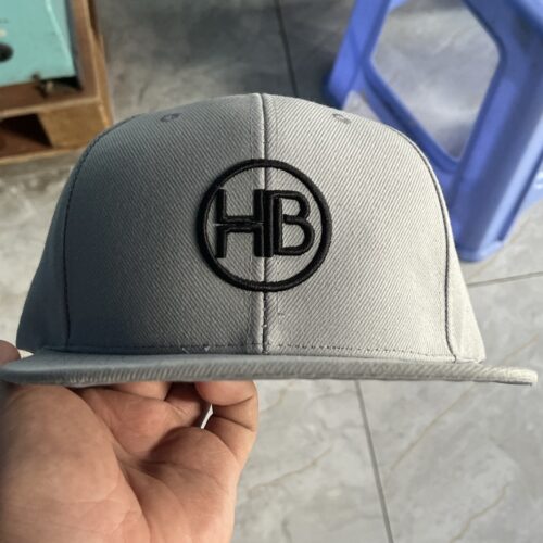 non snapback quang cao theu logo 3D